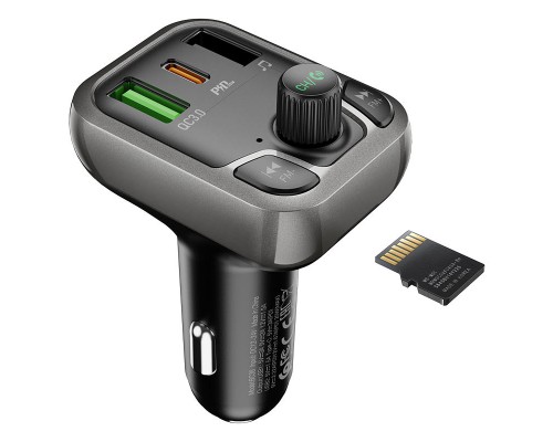 АЗУ FM модулятор Borofone BC38 Flash Energy PD20W+QC3.0 (00000057069_1)