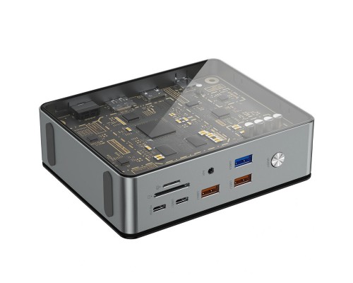 Переходник HUB WIWU Matrix docking station 16in1 W1601 (00000071965_1)