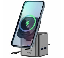 БЗУ + HUB WIWU Wi-W025 Cube 9in1 USB-C (00000071966_1)