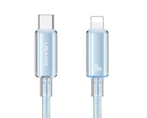 Дата кабель USAMS US-SJ659 Type-C to Lightning PD Cloud Series (1.2m) (00000070760_2)