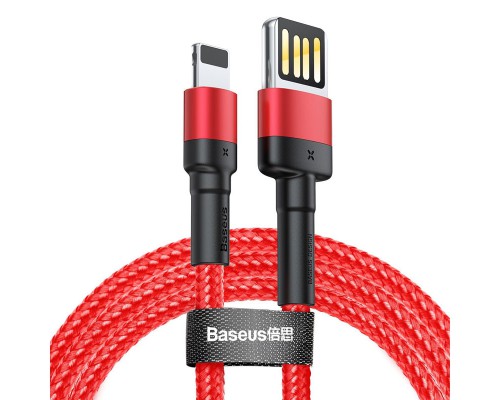 Дата кабель Baseus Cafule Lightning Cable Special Edition 2.4A (1m) (CALKLF) (00000031842_3)