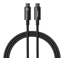 Дата кабель Baseus Tungsten Gold Type-C to Type-C Cable 240W (1m) (CAWJ04000) (00000070523_1)