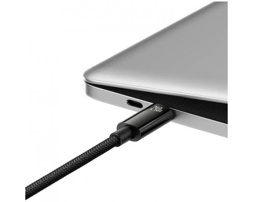 Дата кабель Baseus Tungsten Gold Type-C to Type-C Cable 240W (1m) (CAWJ04000) (00000070523_1)