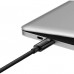Дата кабель Baseus Tungsten Gold Type-C to Type-C Cable 240W (1m) (CAWJ04000) (00000070523_1)