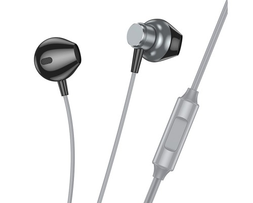 Стерео Наушники Hoco M125 Smart metal universal (3.5mm/1.2m) (00000071098_1)