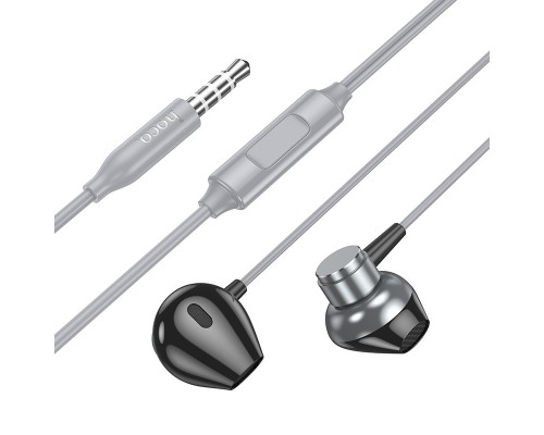 Стерео Наушники Hoco M125 Smart metal universal (3.5mm/1.2m) (00000071098_1)