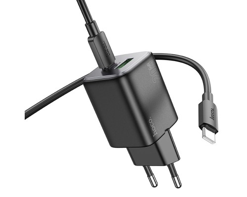 СЗУ Hoco N41 Almighty PD20W+QC3.0 + Type-C to Type-C (00000071095_2)
