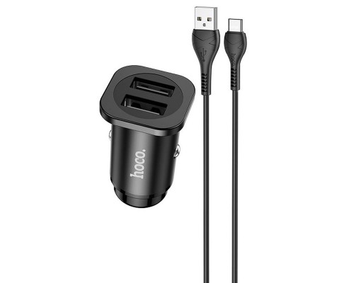 АЗУ Hoco NZ4 (2USB 2.4A) + Type-C (00000052958_1)