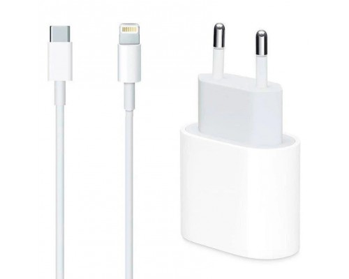 СЗУ для Apple iPhone 20W Type-C Power Adapter (A) + Cable Type-C to Lightning (00000047595_1)