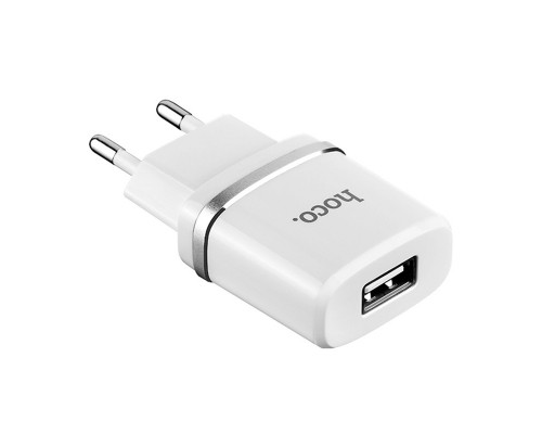 СЗУ Hoco C11 Charger + Cable (Lightning) 1.0A 1USB (00000031018_1)