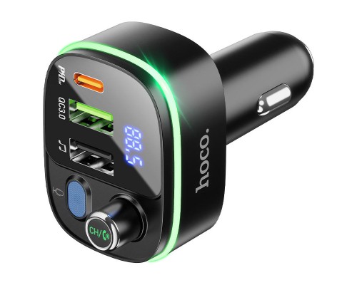 АЗУ FM модулятор HOCO E62 PD20W+QC3.0 (00000053010_1)