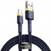 Дата кабель Baseus Cafule Lightning Cable 2.4A (1m) (CALKLF-B) (00000037213_5)