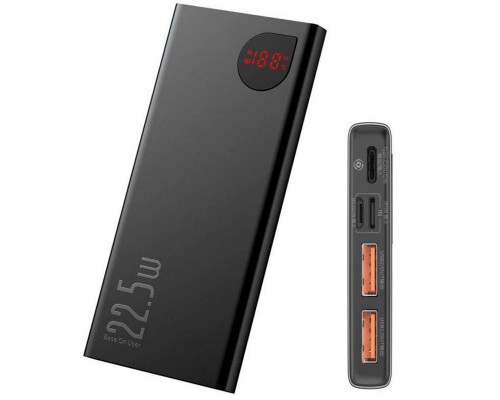 Портативное зарядное устройство Baseus Adaman Metal Digital Display QC 22.5W 10000mAh (PPAD000001) (00000053134_1)