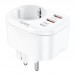 СЗУ Hoco NS3 Multifunctional PD20W (2USB/1Type-C/1xSocket) (00000064566_2)
