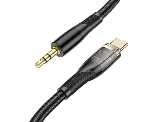 Аудио кабель Aux Hoco UPA25 (AUX 3.5 to Type-C) (1m) (00000064565_1)