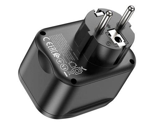 СЗУ Hoco NS3 Multifunctional PD20W (2USB/1Type-C/1xSocket) (00000064566_1)