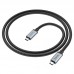 Дата кабель Hoco US06 Type-C to Type-C 100W USB3.2 20Gbps (2m) (00000064567_1)