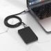 Дата кабель Hoco US06 Type-C to Type-C 100W USB3.2 20Gbps (2m) (00000064567_1)