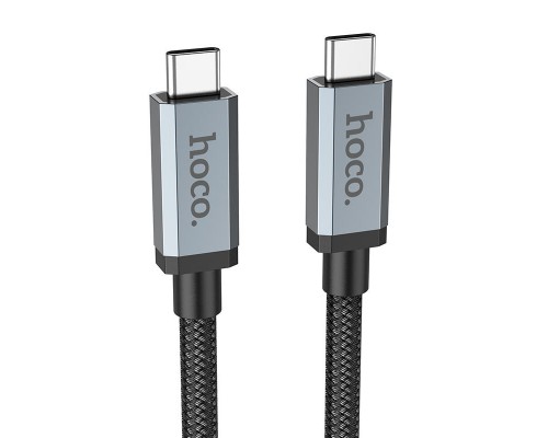 Дата кабель Hoco US06 Type-C to Type-C 100W USB3.2 20Gbps (1m) (00000064568_1)