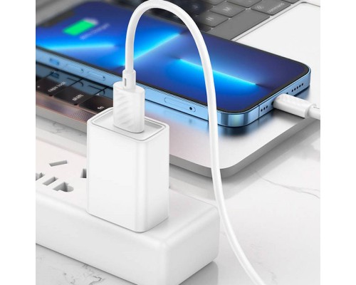 Дата кабель Hoco X88 Gratified USB to Lightning (1m) (00000064569_1)