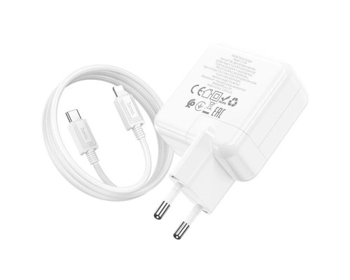 СЗУ Hoco C110A Lucky PD35W (2 Type-C) + Type-C to Type-C (00000064586_1)