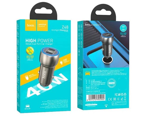 АЗУ Hoco Z48 Tough 40W (2Type-C) (00000064587_1)