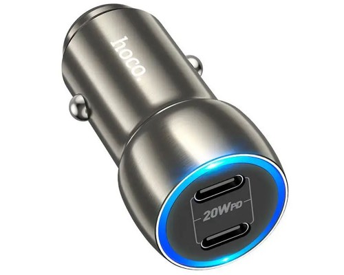 АЗУ Hoco Z48 Tough 40W (2Type-C) + Type-C to Lightning (00000064590_1)