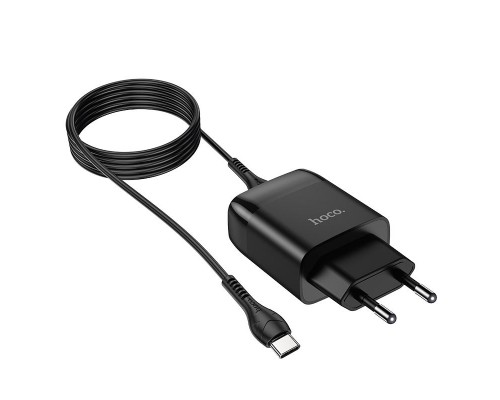СЗУ Hoco C72Q Glorious QC3.0 18W (1USB/3A) + Type-C (00000041732_2)
