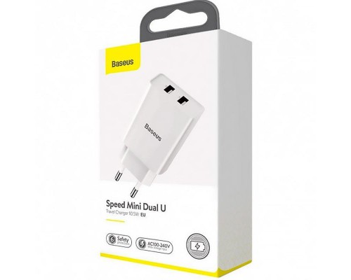 СЗУ Baseus Compact 10.5W (2USB) (CCXJ01) (00000056088_2)