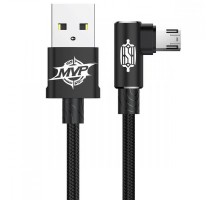 Дата кабель Baseus MVP Elbow Micro-USB Cable 2.4A (1m) (CAMMVP) (00000031144_1)