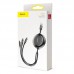 Дата кабель Baseus Golden Loop 3-in-1 (1.2m) (CAMLT-JH) (00000035167_1)