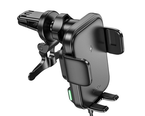 Автодержатель с БЗУ Hoco HW10 Jenny three-axis linkage (air outlet) (00000067567_1)
