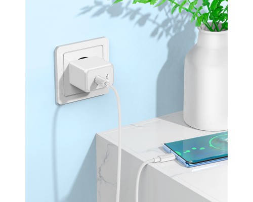 СЗУ HOCO CS13A Ocean PD20W (1USB-C) + Type-C to Type-C (00000075049_2)