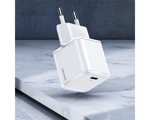 СЗУ Usams US-CC140 T42 25W Super Si (1Type-C/25W) (00000049221_1)