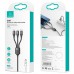 Дата кабель Usams US-SJ515 U73 3IN1 Aluminum Alloy Cable 1.2m (00000049215_1)