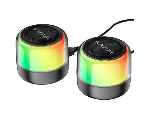 Bluetooth колонка Borofone BP12 Colorful BT wired 2-in-1 computer speaker (00000064317_1)