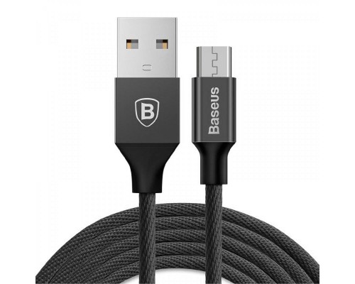 Дата кабель Baseus Yiven Micro USB Cable 2.0A (1.5m) (CAMYW-B) (00000042380_5)