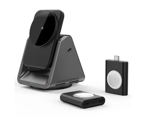 БЗУ WIWU Wi-W018 3 in 1 wireless charger (00000068521_2)