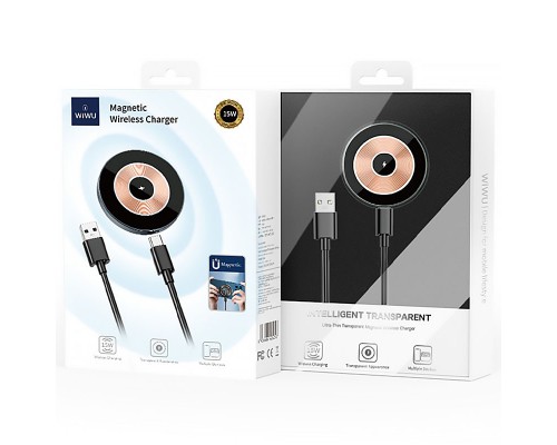 БЗУ WIWU Wi-W008 15W wireless charger (00000068517_2)