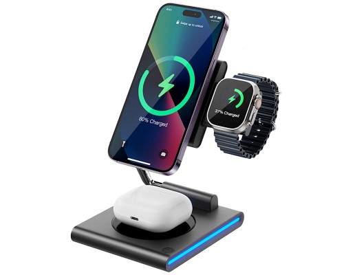 БЗУ WIWU Wi-W023 3 in 1 wireless charger (00000068575_2)