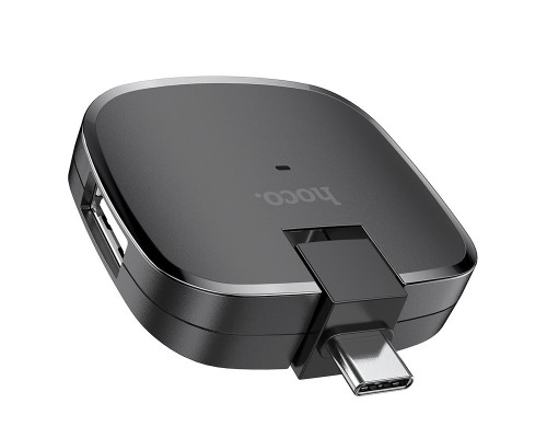 Переходник HUB Hoco HB11 Type-C to 3 USB (00000038289_1)