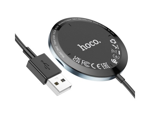 Автодержатель с БЗУ Hoco CW42 магнитный (00000064625_1)