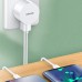 СЗУ USAMS T20 Dual USB Round Travel Charger (EU)+U35 Micro USB cable (00000034479_1)