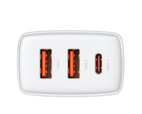 СЗУ Baseus Compact Quick Charger 30W QC+ PD (1Type-C + 2USB) (CCXJ-E) (00000053139_2)