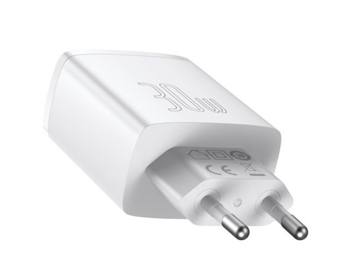 СЗУ Baseus Compact Quick Charger 30W QC+ PD (1Type-C + 2USB) (CCXJ-E) (00000053139_2)