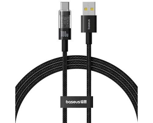 Дата кабель Baseus Gem Fast Charging USB to Type-C 100W (1m) (P10373002211) (00000074730_2)