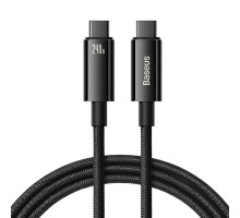 Дата кабель Baseus Tungsten Gold Type-C to Type-C Cable 240W (3m) (CAWJ040020) (00000074765_1)