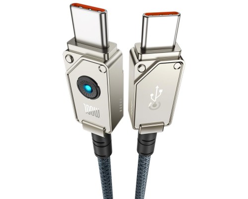 Дата кабель Baseus Unbreakable Series Fast Charging Type-C to Type-C 100W 1m (P10355800111-0) (00000066023_2)