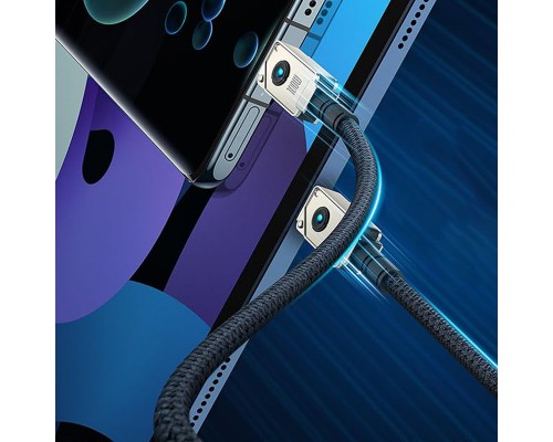 Дата кабель Baseus Unbreakable Series Fast Charging Type-C to Type-C 100W 1m (P10355800111-0) (00000066023_2)