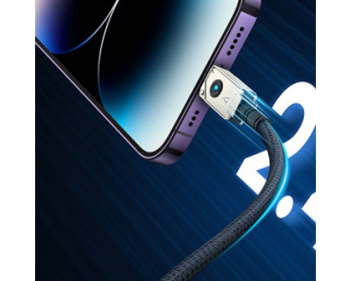 Дата кабель Baseus Unbreakable Series Fast Charging USB to Lightning 2.4A 1m (P10355802111-0) (00000066024_2)